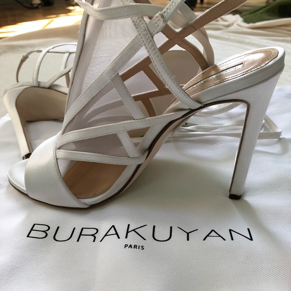 🆕 BURAK UYAN satin white pumps ❤️ - Picture 5 of 8